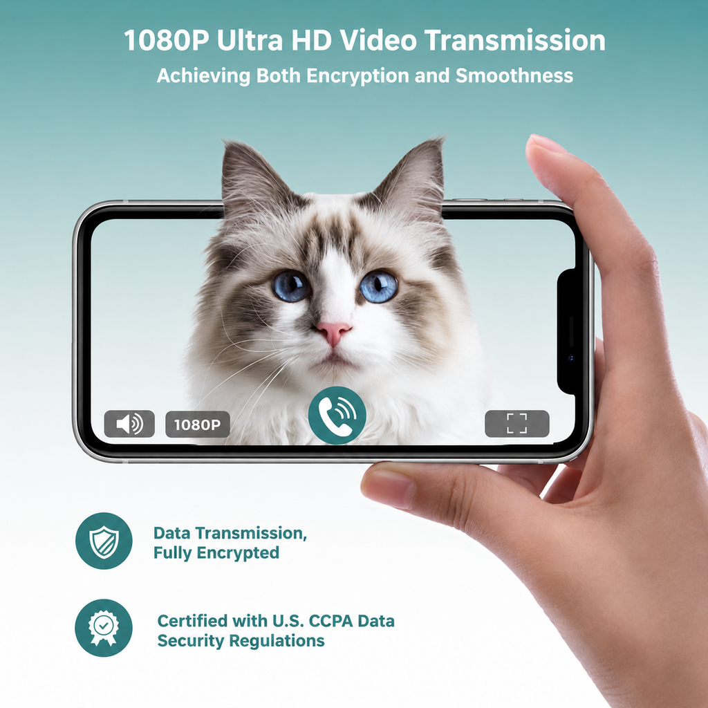 JUBILY Vision Pro™ Smart Pet Feeder