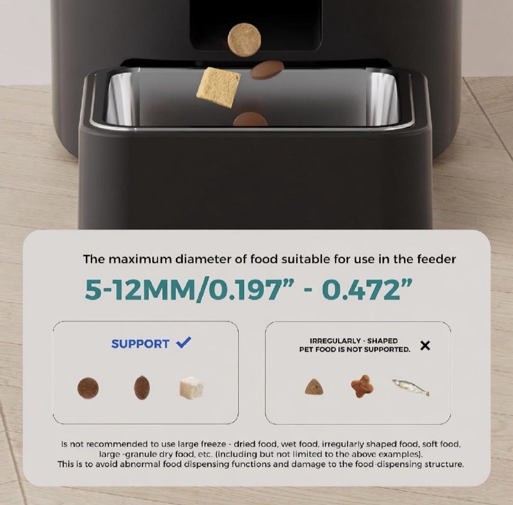 JUBILY Vision Pro™ Smart Pet Feeder